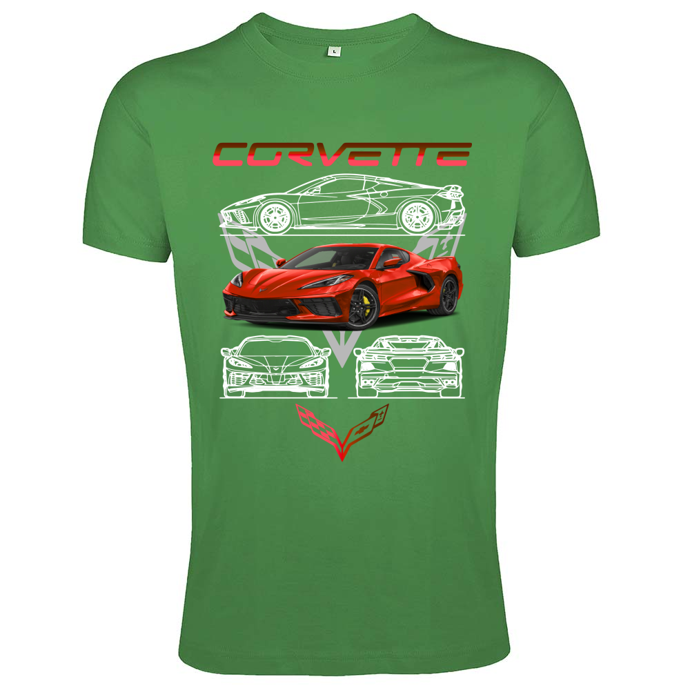 T-Shirt Men Fit corvette