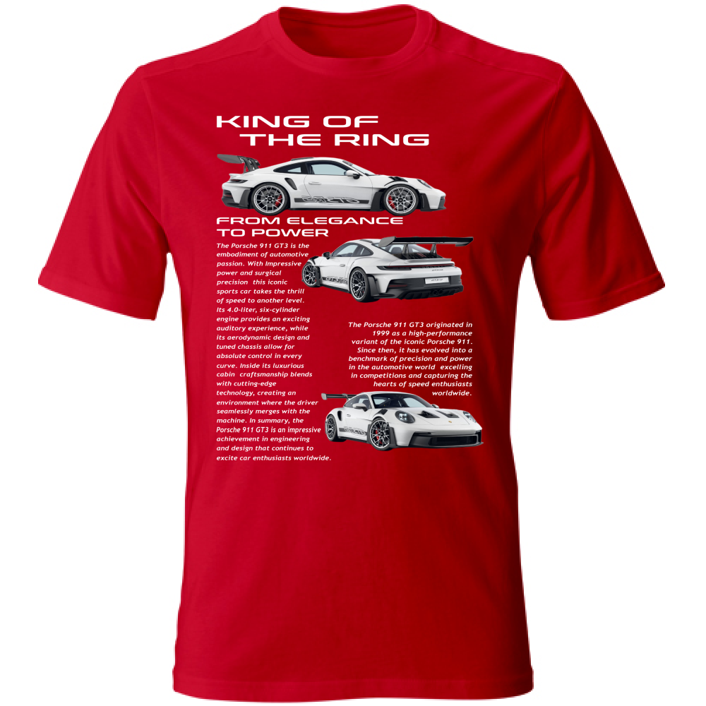 T-Shirt Unisex porsche gt3-1