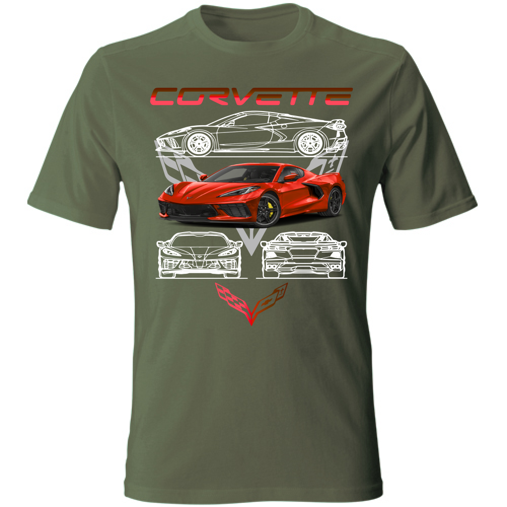 T-Shirt Unisex corvette