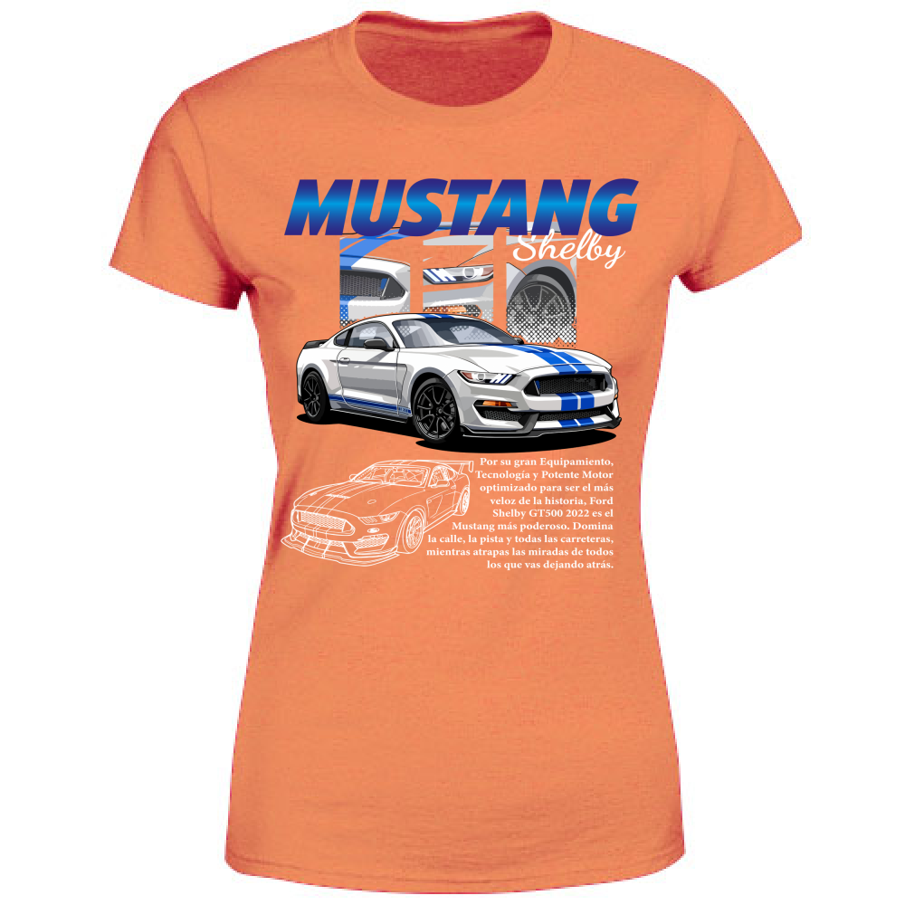 T-Shirt Donna mustang gt1