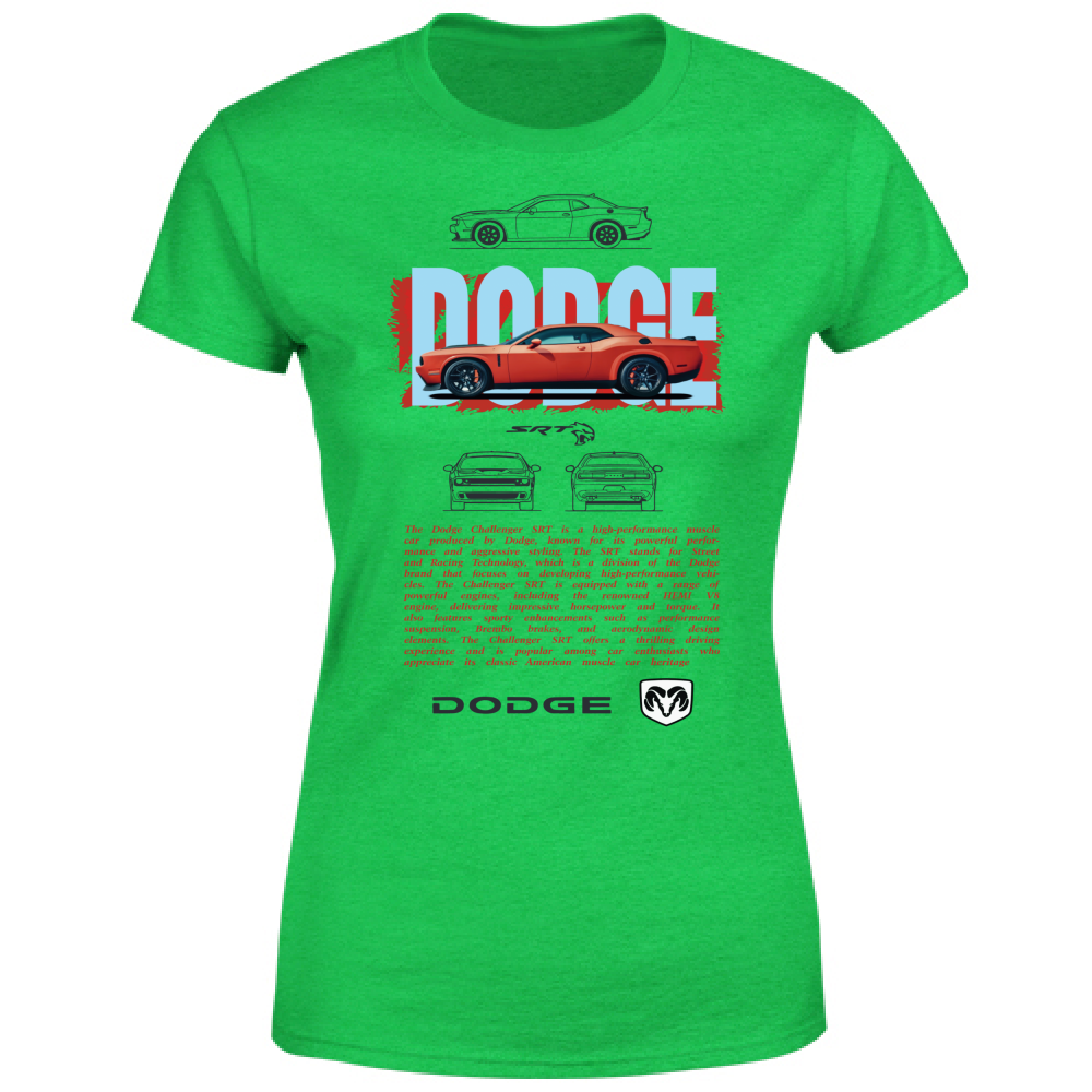 T-Shirt Donna dodge2