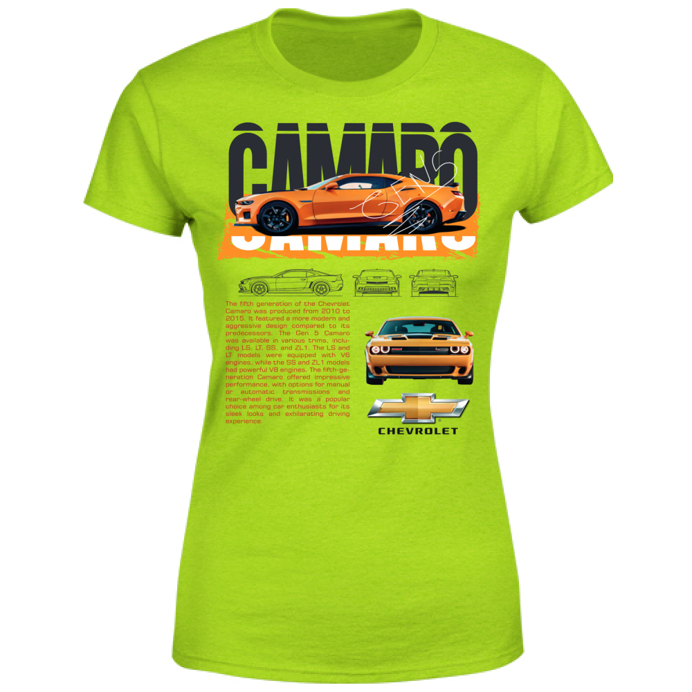 T-Shirt Donna camaro1
