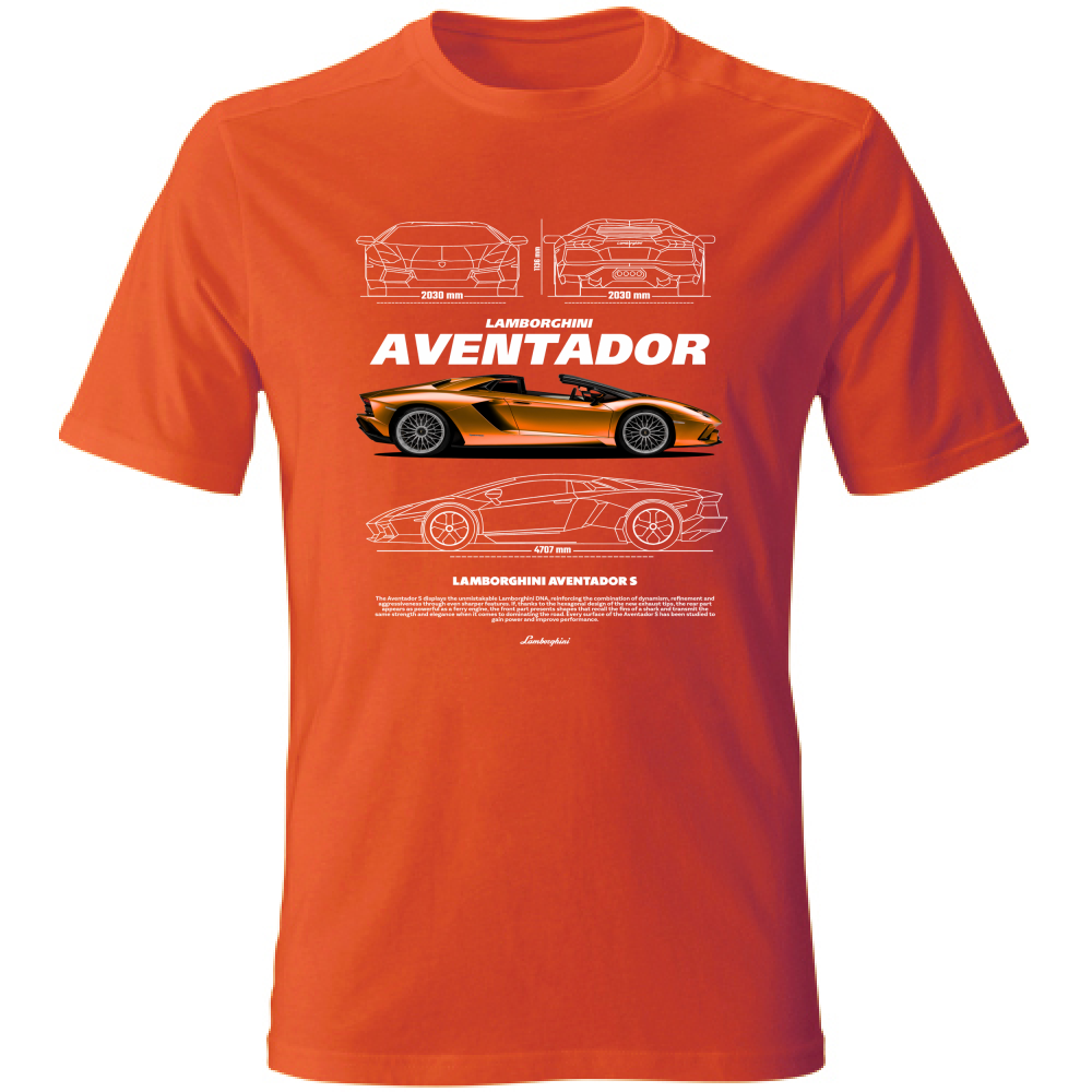 T-Shirt Unisex lambo aventador1