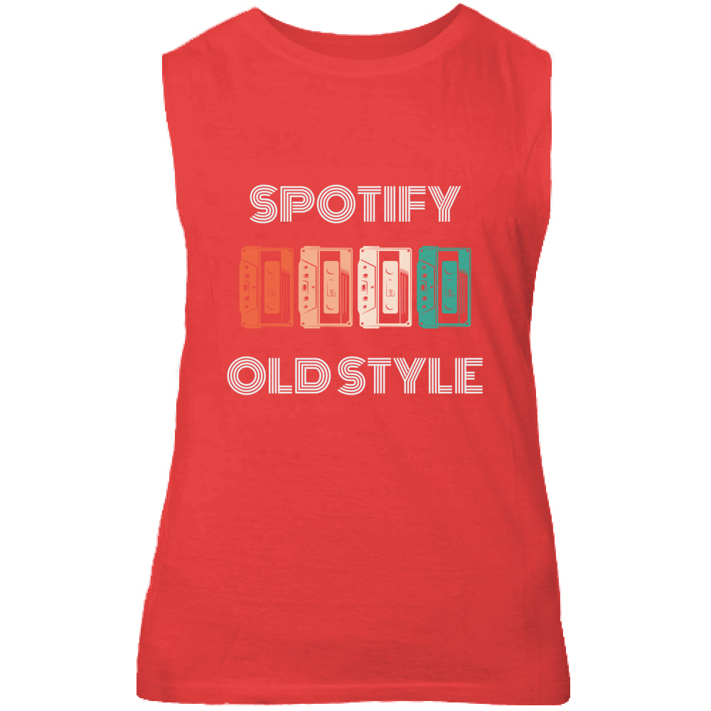 Canotta Unisex spotify old style