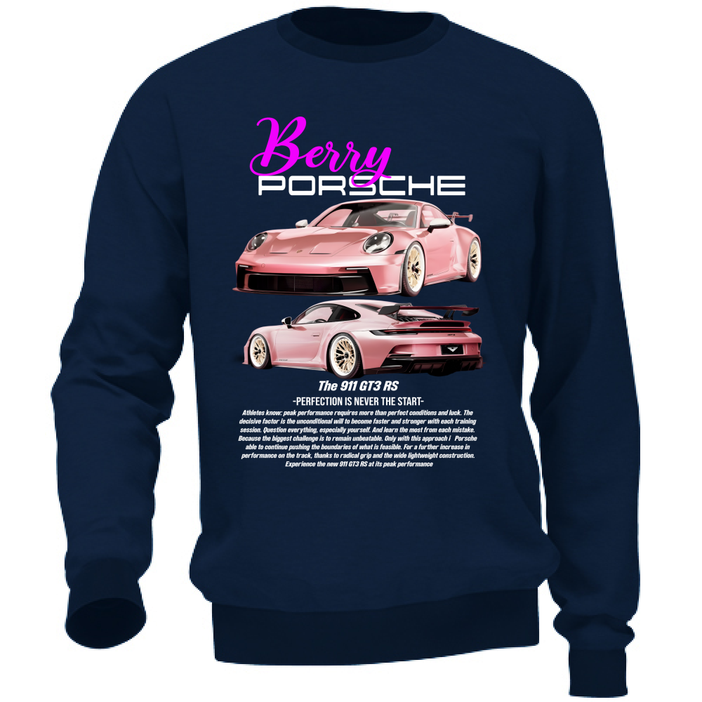 Felpa Unisex porsche berry