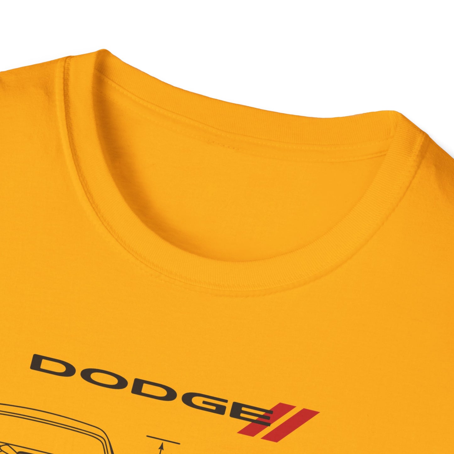 Dodge Challenger Graphic Tee, Car Enthusiast Shirt, Unisex Automotive T-Shirt, Gift for Motorheads, Casual Streetwear