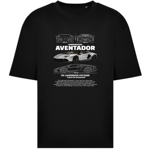 T-Shirt Oversize lambo aventador2