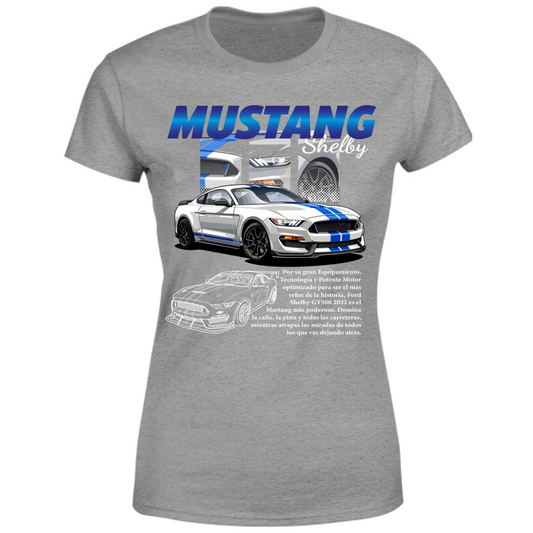 T-Shirt Donna mustang gt1