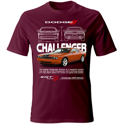 T-Shirt Unisex challenger orange