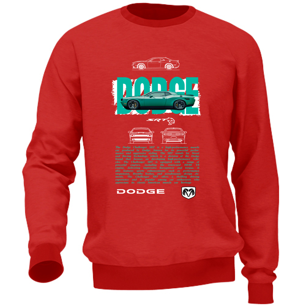 Felpa Unisex dodge1