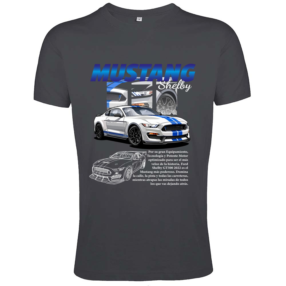 T-Shirt Men Fit mustang gt1