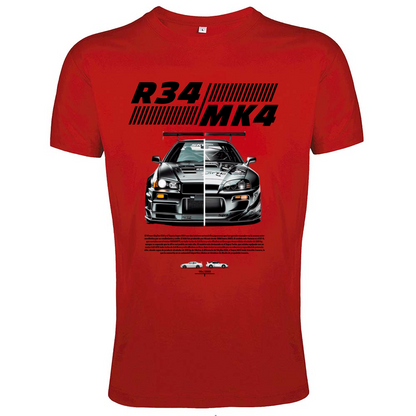 T-Shirt Men Fit r34-mk4 Supra