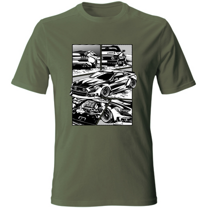 T-Shirt Unisex mustang des