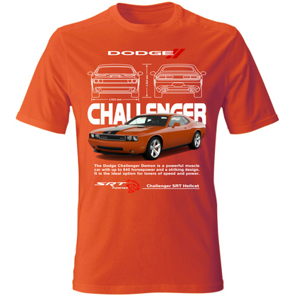 T-Shirt Unisex challenger orange