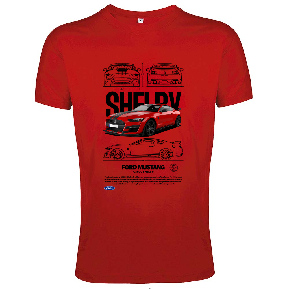 T-Shirt Men Fit mustang shelby