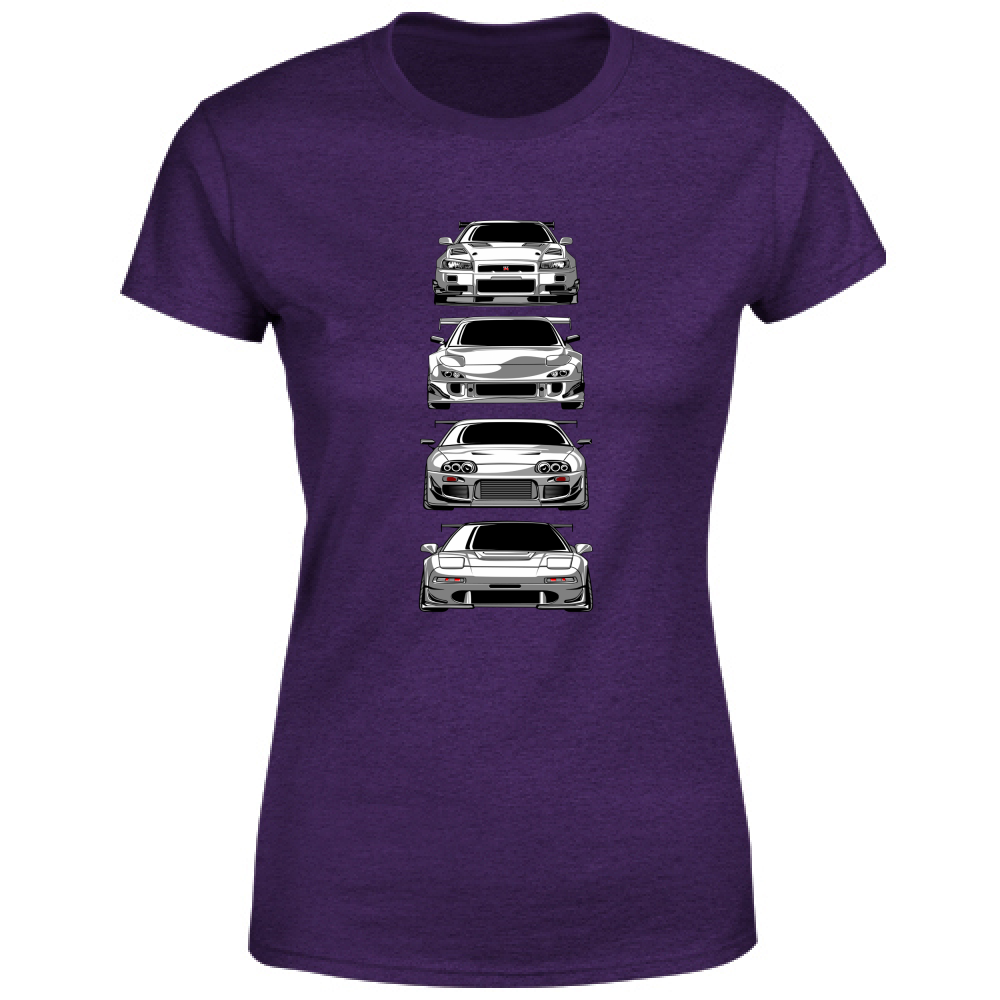 T-Shirt Donna japan car 1