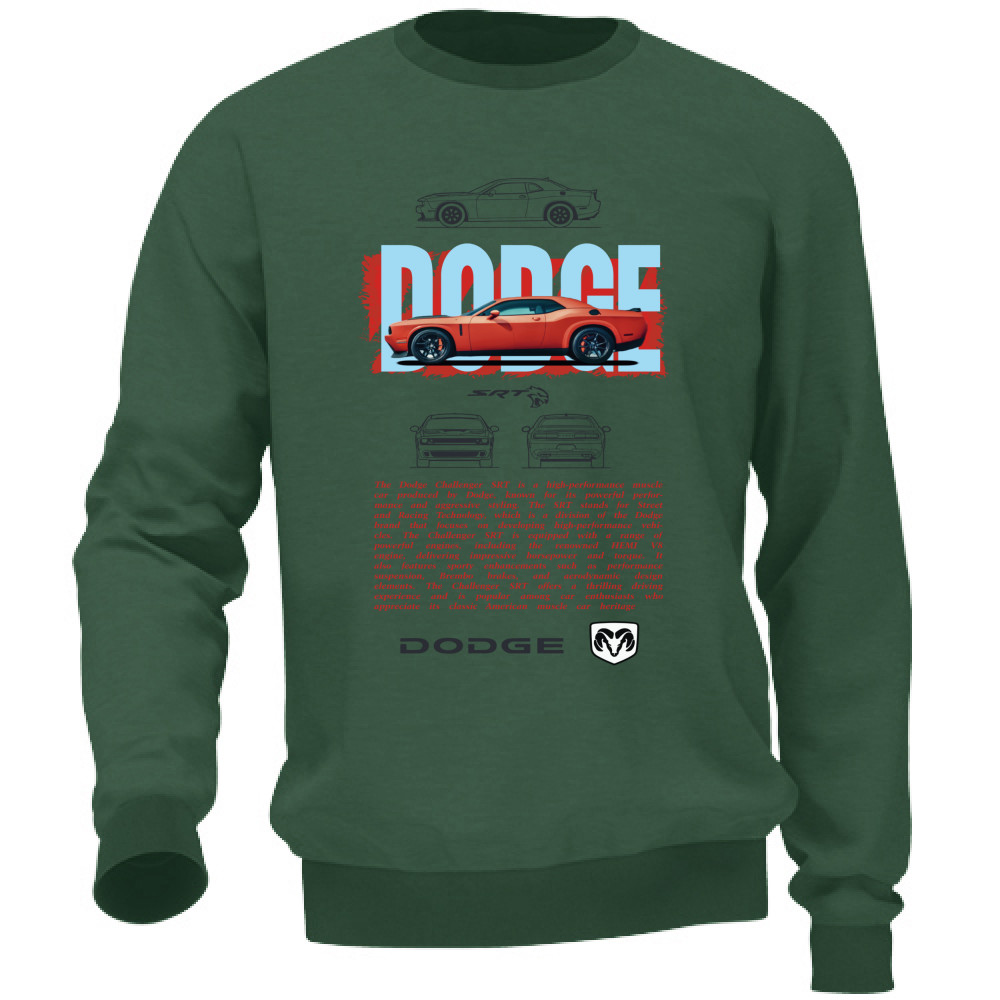 Felpa Unisex dodge2