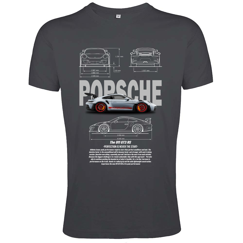 T-Shirt Men Fit porsche gt3-2