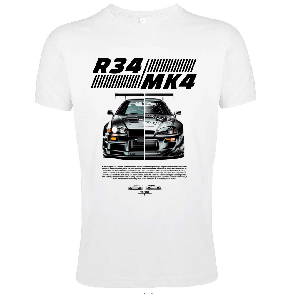 T-Shirt Men Fit r34-mk4 Supra