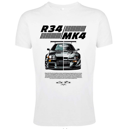 T-Shirt Men Fit r34-mk4 Supra