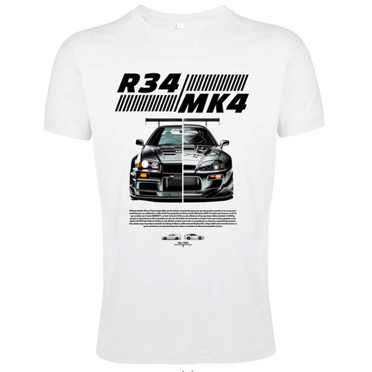 T-Shirt Men Fit r34-mk4 Supra