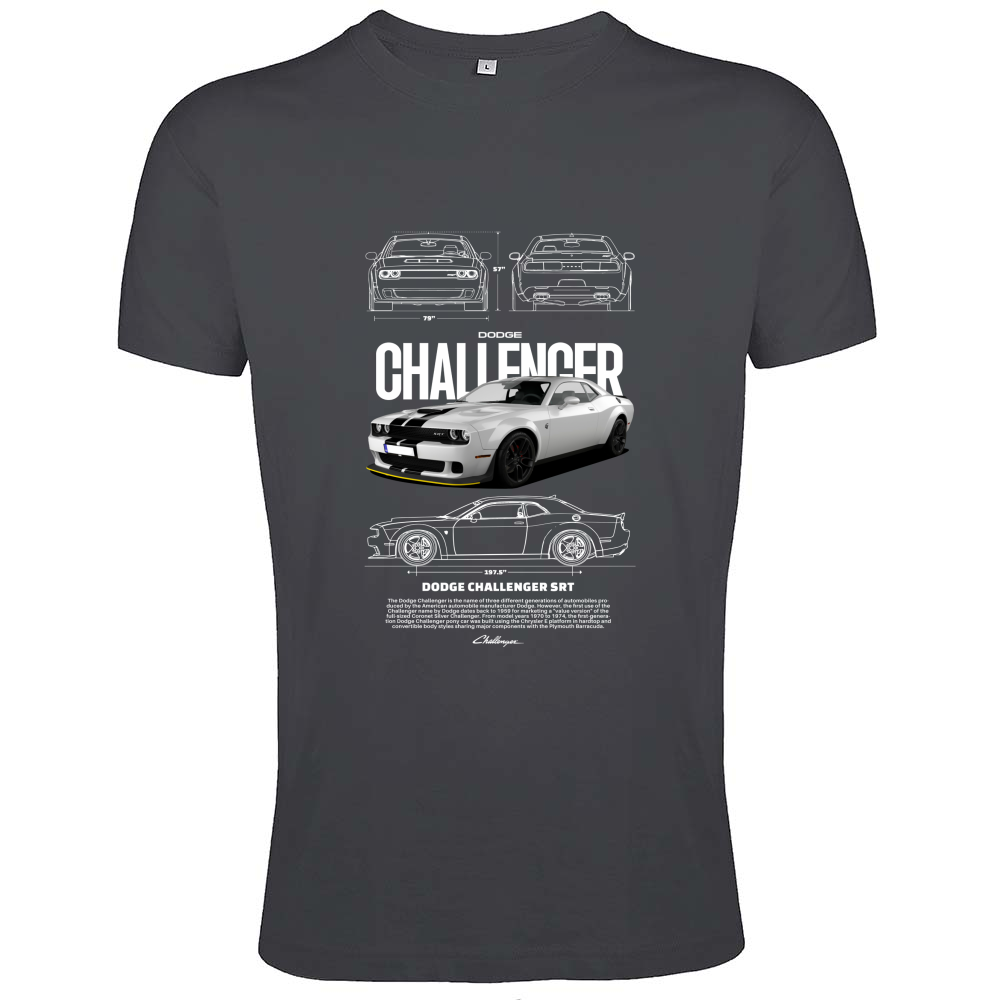 T-Shirt Men Fit dodge4