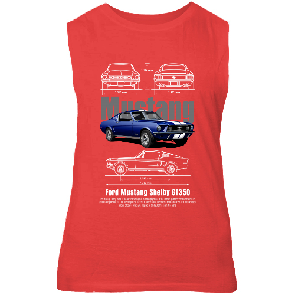 Canotta Unisex mustang 2