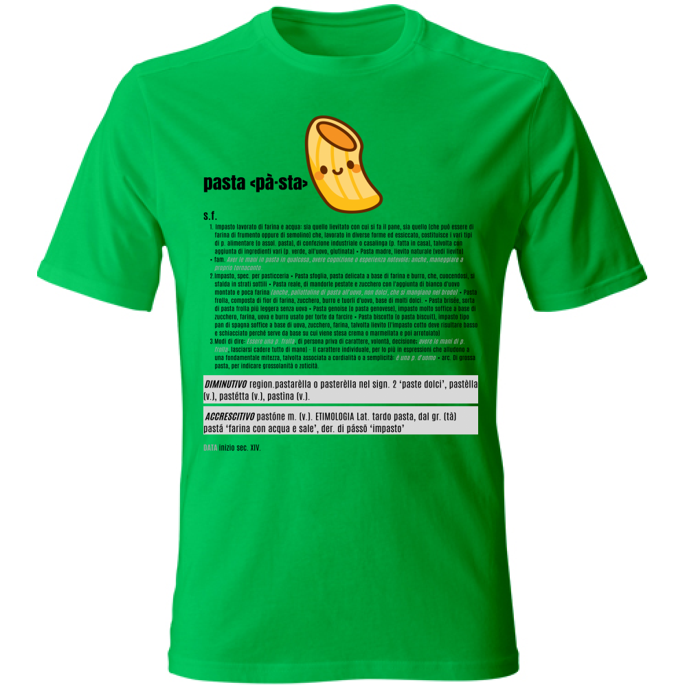 T-Shirt Unisex pasta black