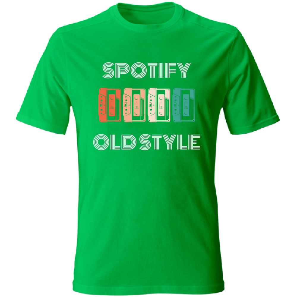 T-Shirt Unisex spotify old style