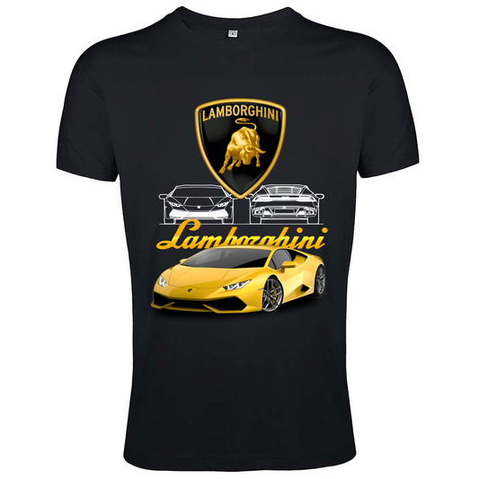 T-Shirt Men Fit lambo huracan1
