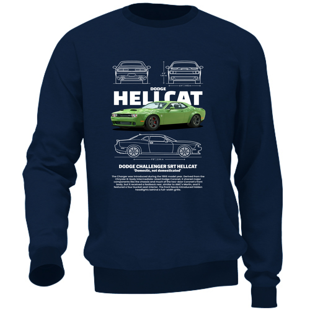 Felpa Unisex dodge5