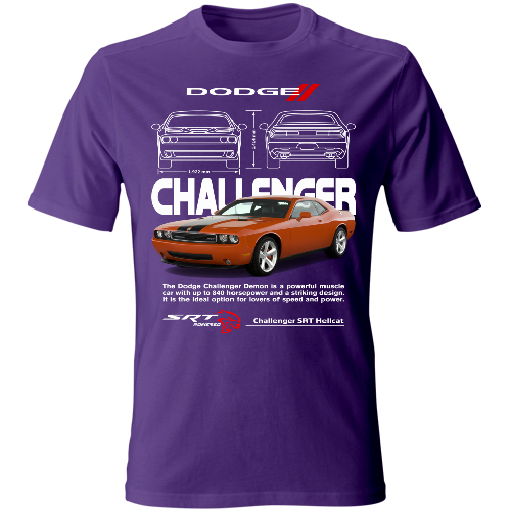 T-Shirt Unisex challenger orange