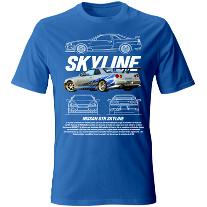 T-Shirt Unisex skyline gtr