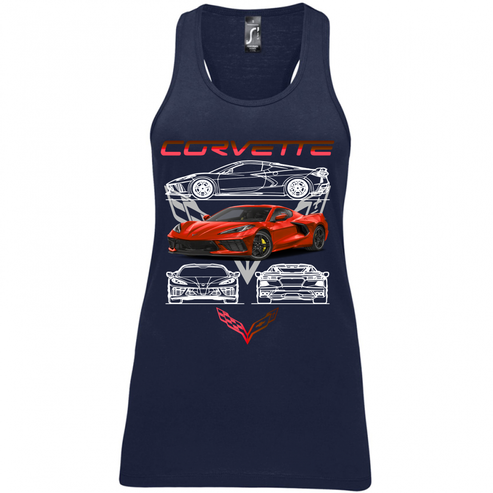 Canotta Donna corvette