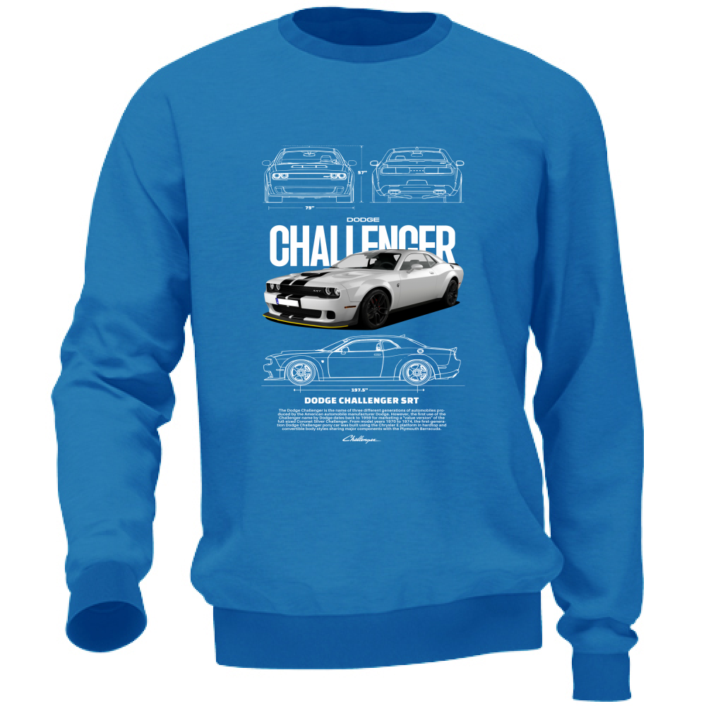 Felpa Unisex dodge4