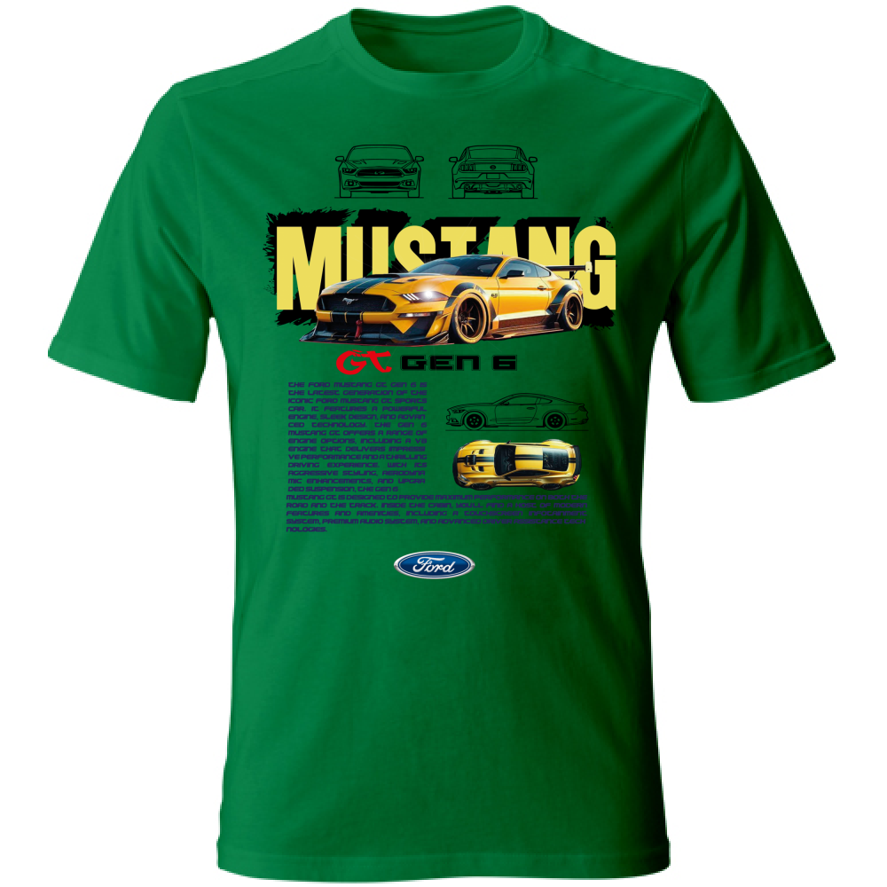 T-Shirt Unisex mustang gt gen