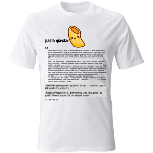 T-Shirt Unisex pasta black