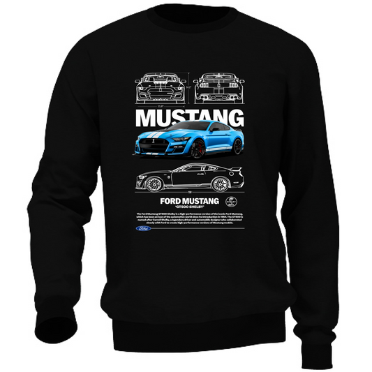 Felpa Unisex mustang shelby1