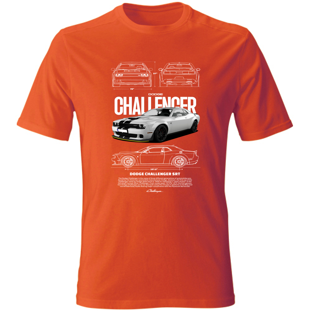 T-Shirt Unisex dodge4