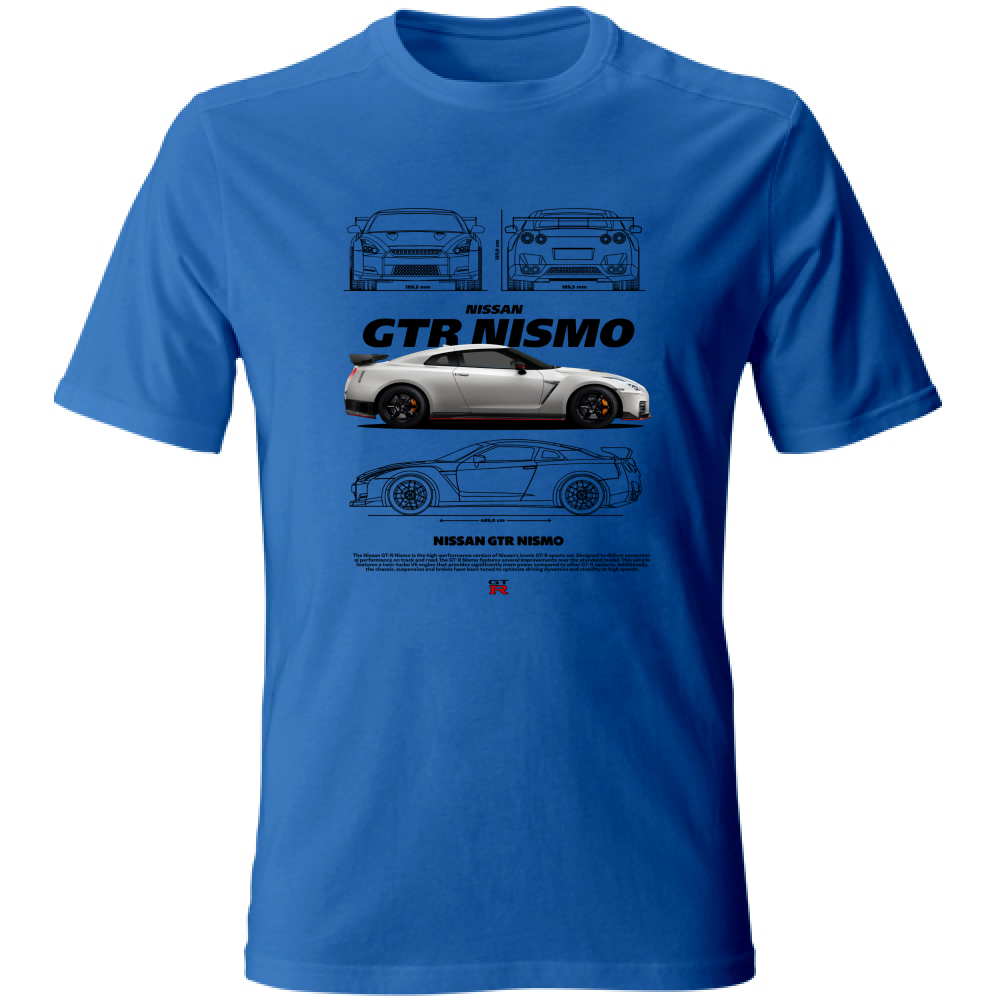 T-Shirt Unisex nissan gtr nismo black