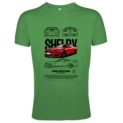 T-Shirt Men Fit mustang shelby