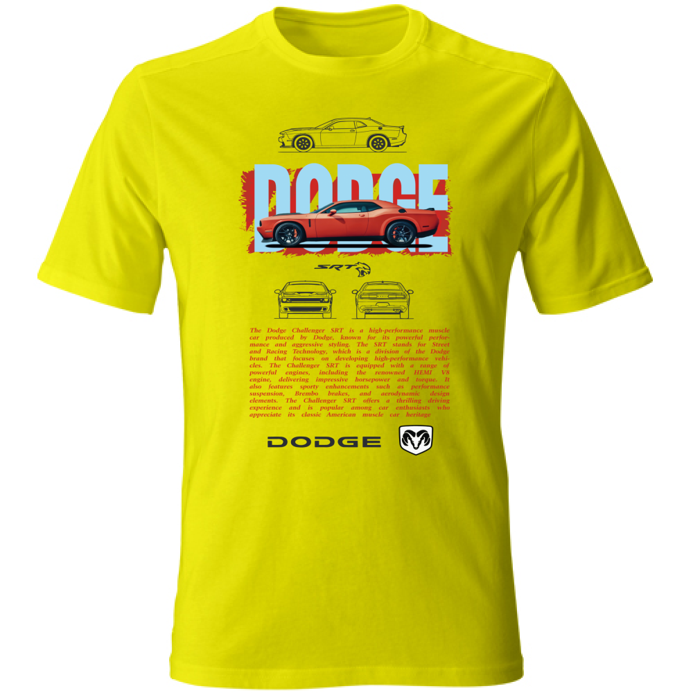 T-Shirt Unisex dodge2