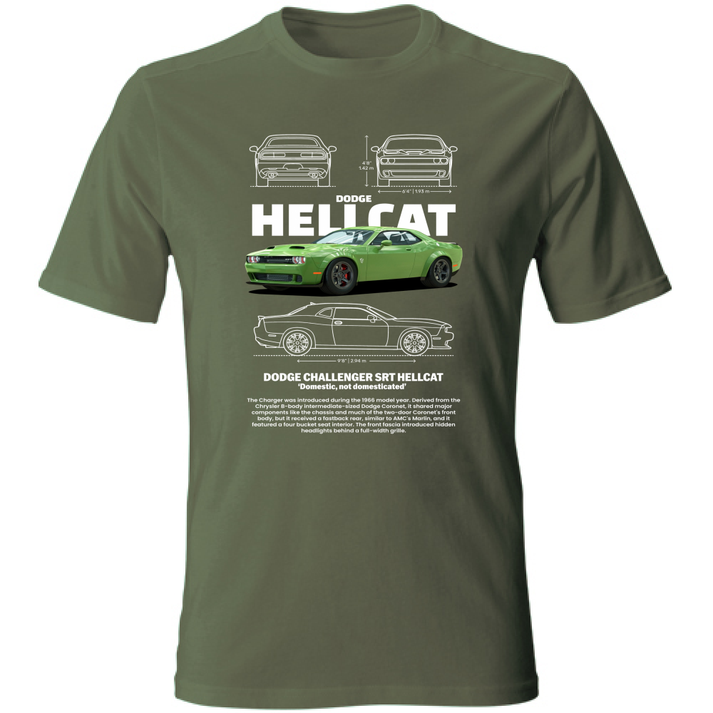T-Shirt Unisex dodge5