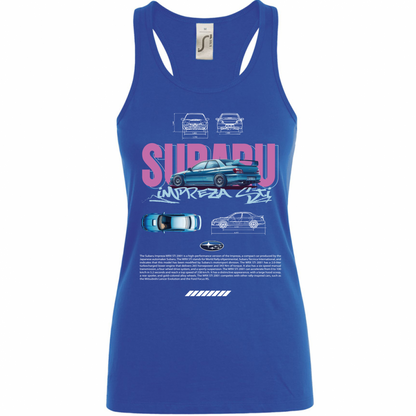Canotta Donna subaru impreza sti