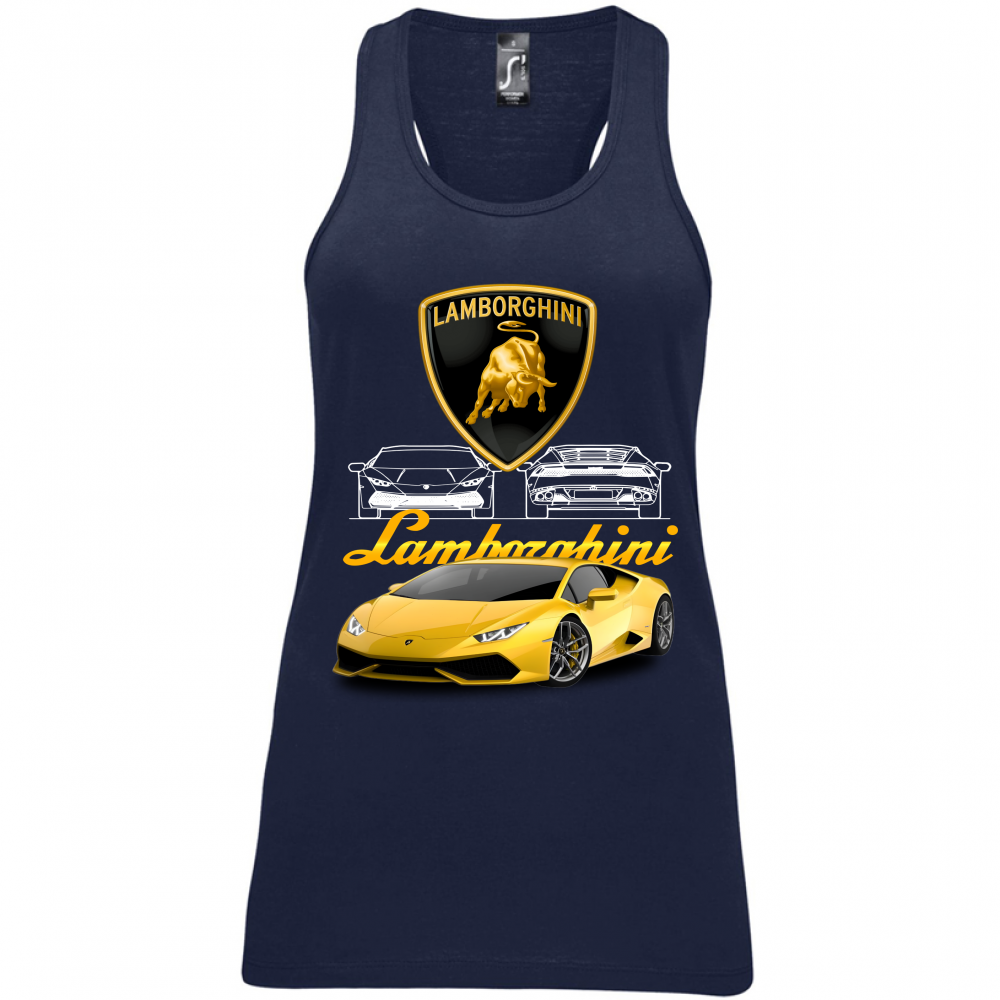 Canotta Donna lambo huracan1