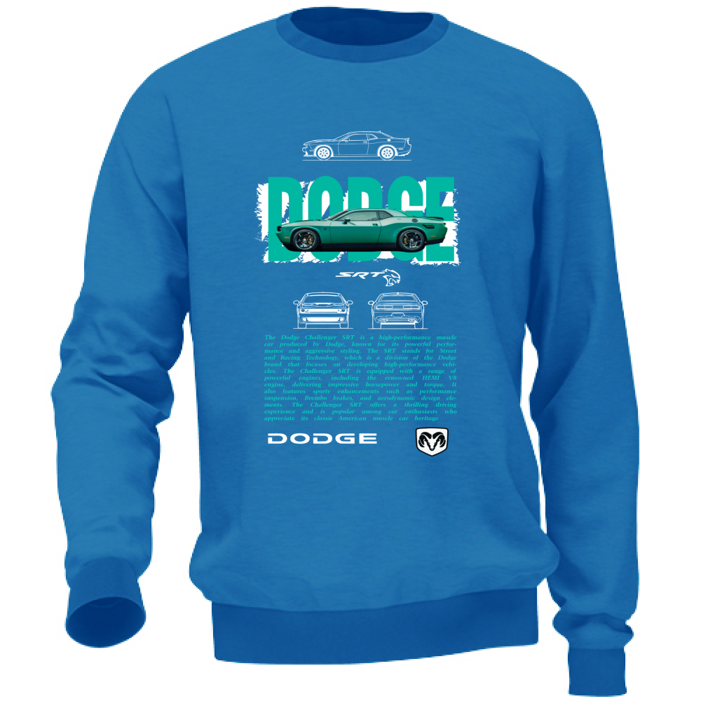 Felpa Unisex dodge1