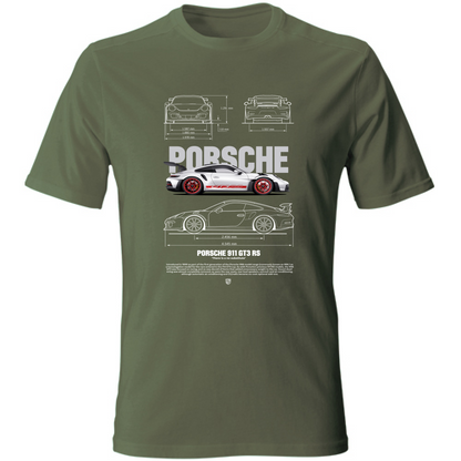 T-Shirt Unisex porsche gt3 rs