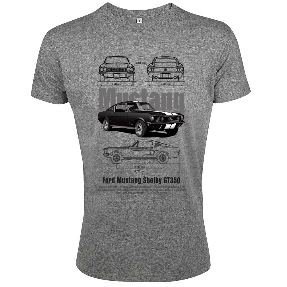 T-Shirt Men Fit mustang 1