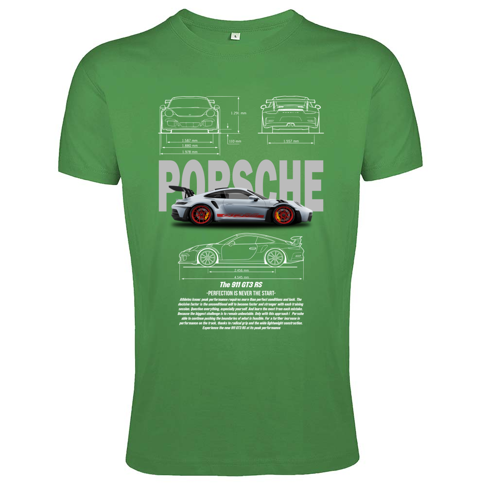 T-Shirt Men Fit porsche gt3-2