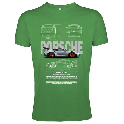 T-Shirt Men Fit porsche gt3-2
